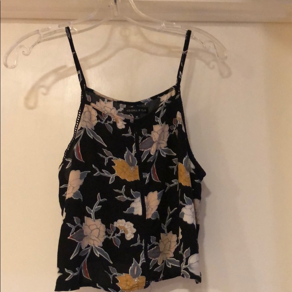 Floral tank top